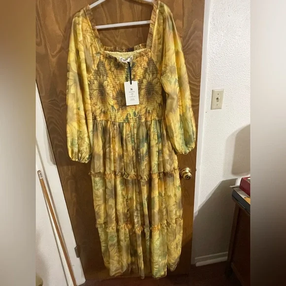 JessaKae Sunflower Yellow Maxi Dress - Picture 3 of 3